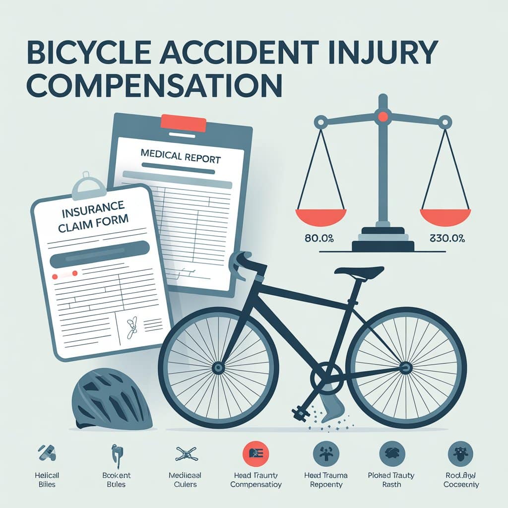 Bicycle accident injury compensation